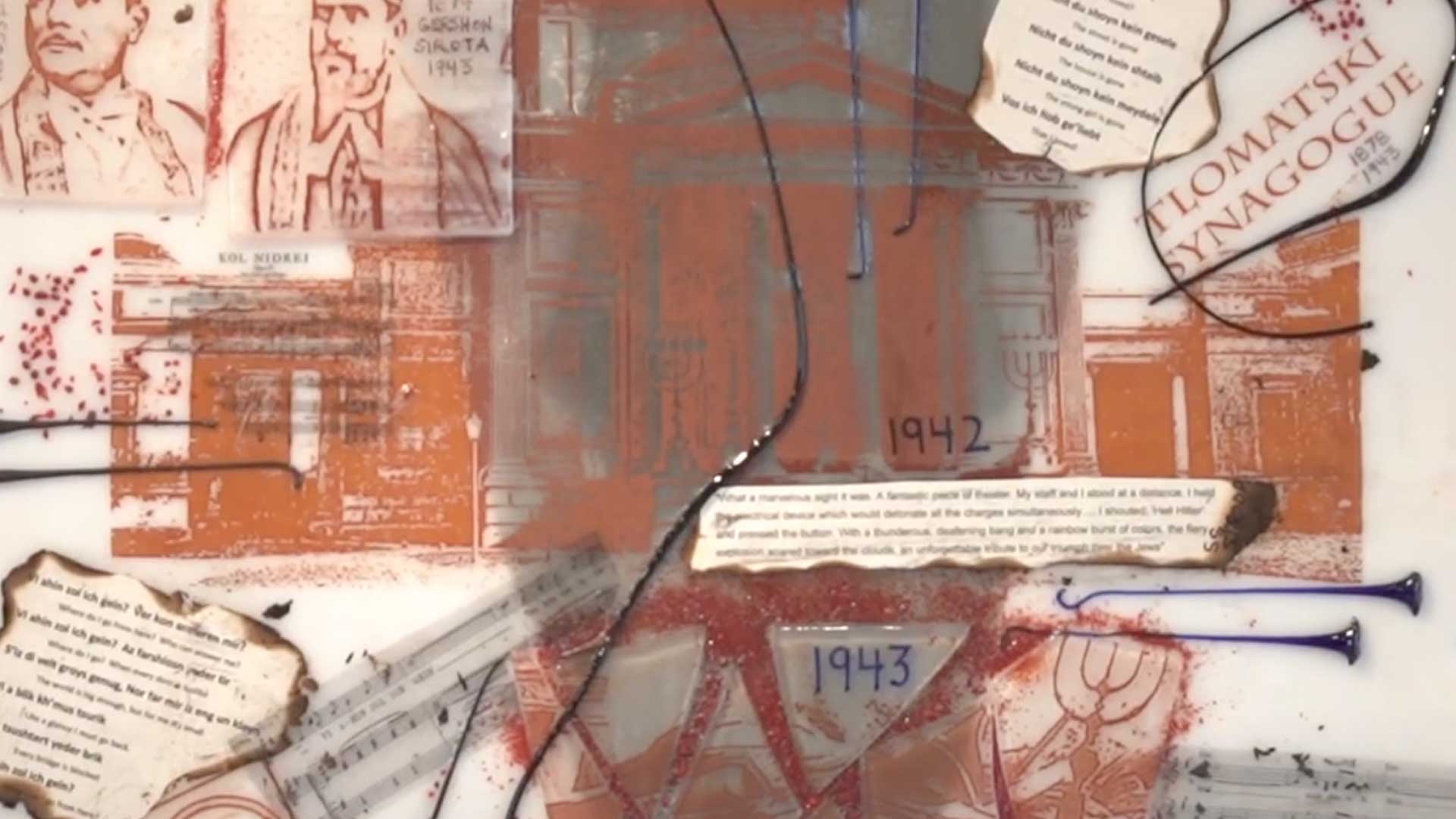 Exhibit Sneak Peek: Broken: A Holocaust History in Fused Glass
