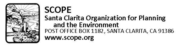 Santa Clarita Organization for Planning and the Environment logo