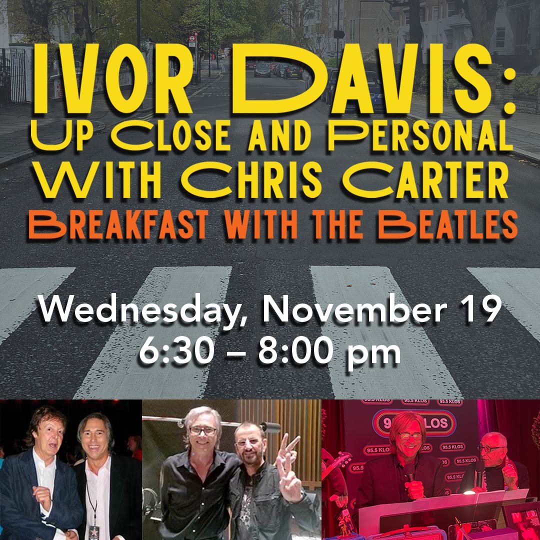 Ivor Davis Up Close and Personal with Chris Carter