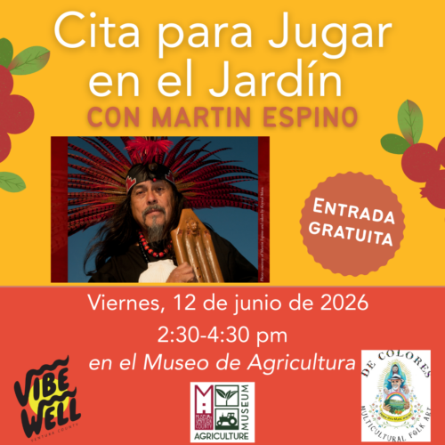 Cita para Jugar en el Jardín con Martin Espino