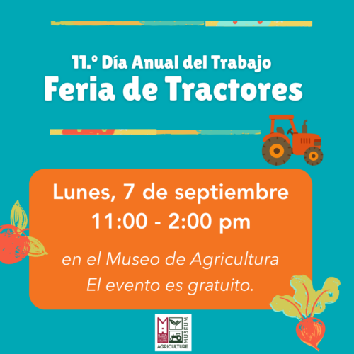 11.º Día Anual del Trabajo Feria de Tractores