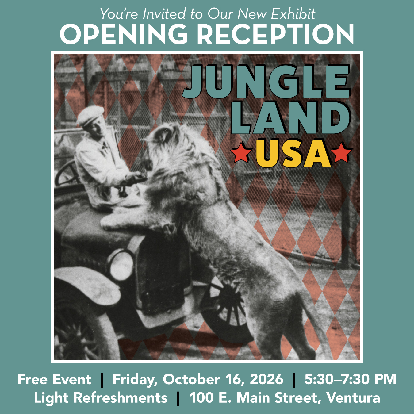 Jungleland, USA - Opening Reception